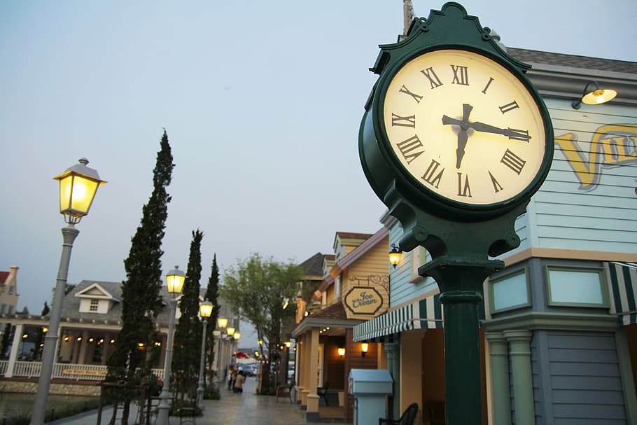 time, vintage, clock, old, roman, architecture, building exterior HD wallpaper