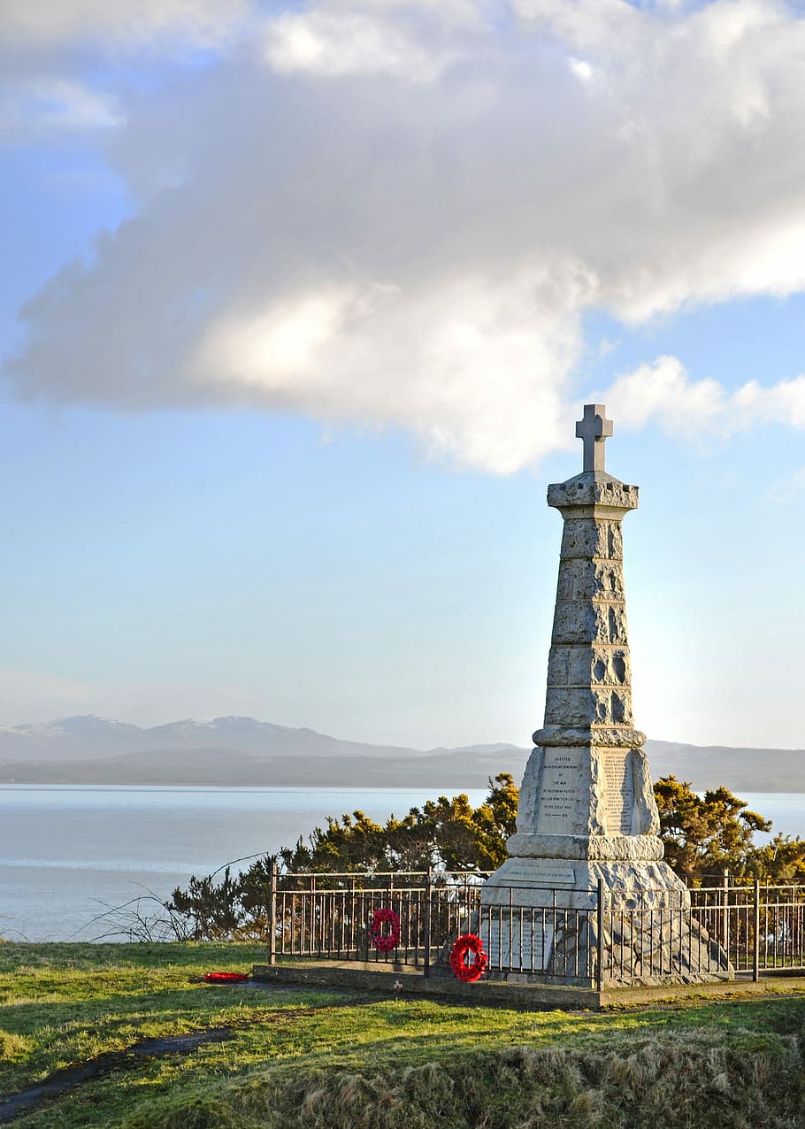 Islay, Cenotaph, Remembrance, Day, hebrides, island, sc, scotland, HD wallpaper