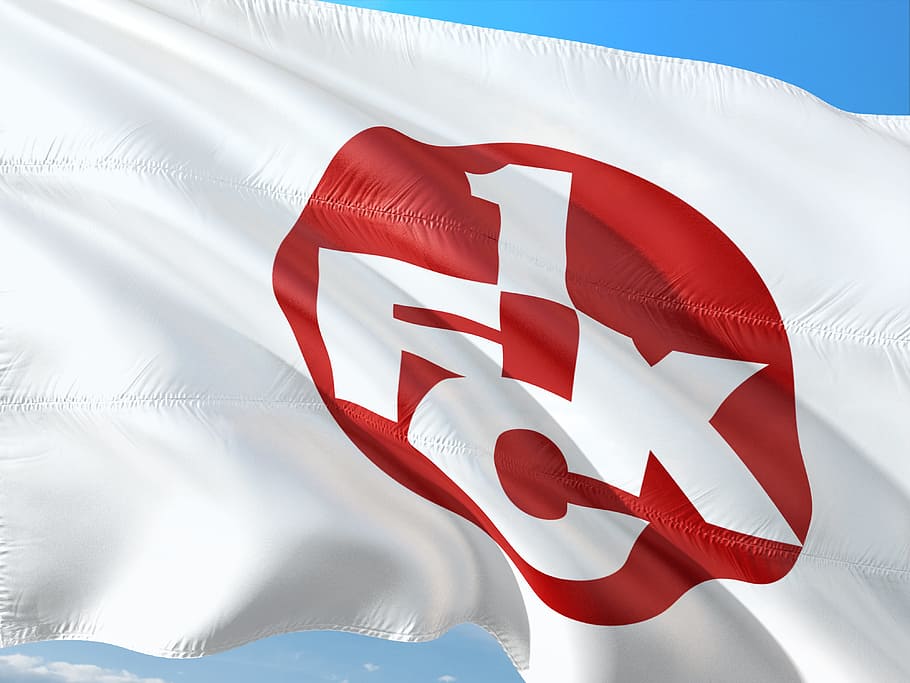 flag, logo, football, 2, bundesliga, 1, fc kaiserslautern, red, HD wallpaper