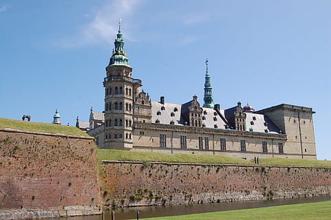 castle, hamlet, denmark, helsingor, building exterior, architecture HD wallpaper