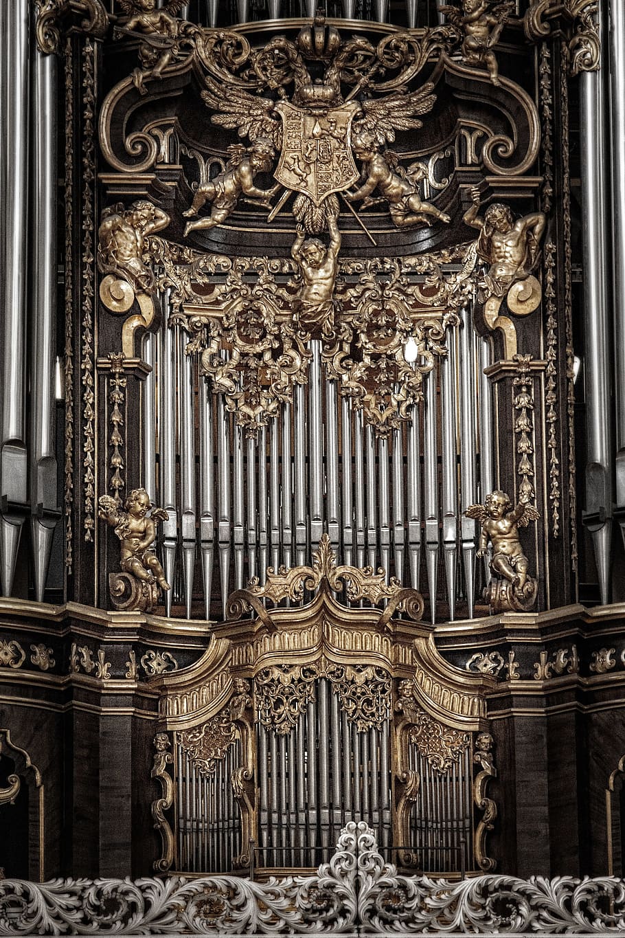 passau, st stephan's cathedral, passauer stephansdom, organ, HD wallpaper