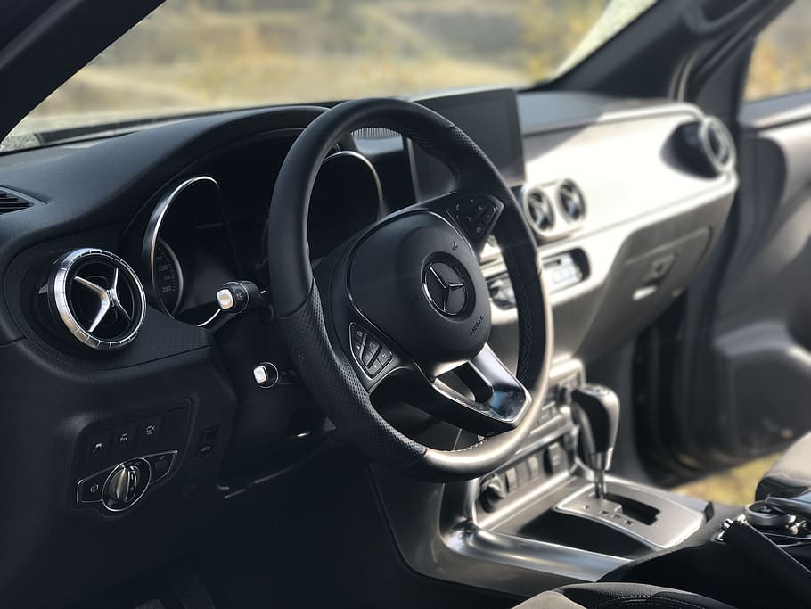 interior, vehicle, cockpit, dashboard, steering wheel, dashboards, HD wallpaper