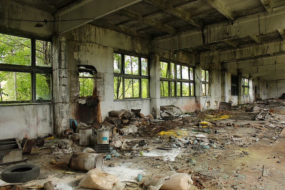 abandoned, urban, exploration, decay, industry, soviet, military HD wallpaper