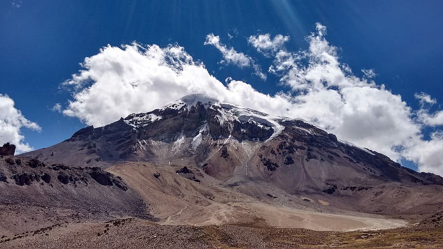 Mountain, Bolivia, Sky, cloud - sky, mountain range, nature HD wallpaper