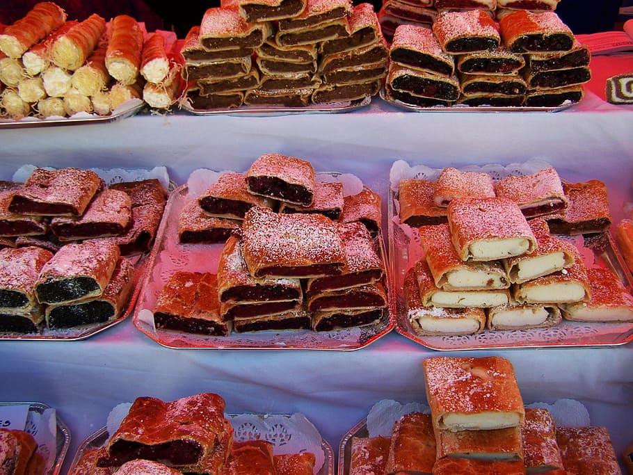 Sweets, Dessert, Cake, food and drink, variation, indulgence HD wallpaper