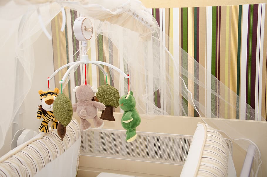 Mobile, Forest, Cradle, Room, Boy, mobile forest, room boy HD wallpaper