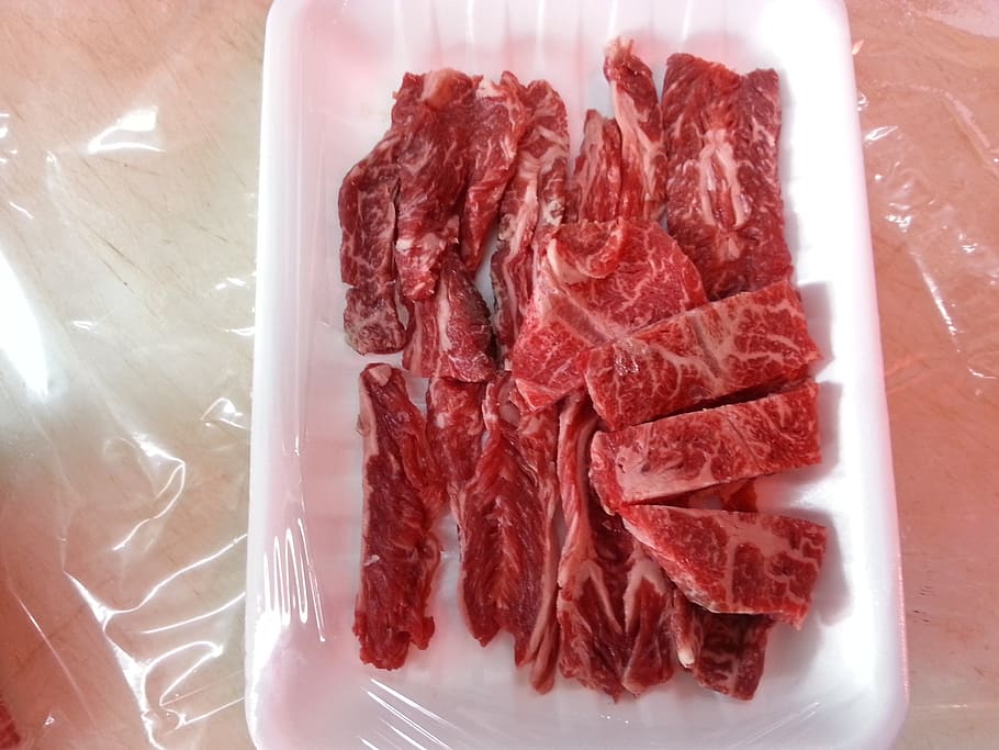 meat, beef, packaging meat, food and drink, freshness, raw food HD wallpaper