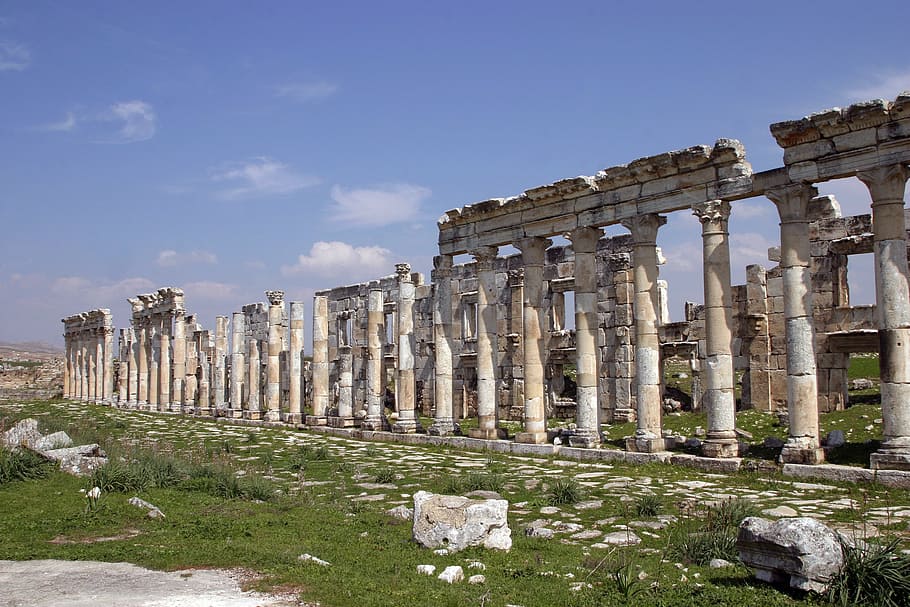 aphamia, byzantisch, syria, ancient cities, history, old ruin