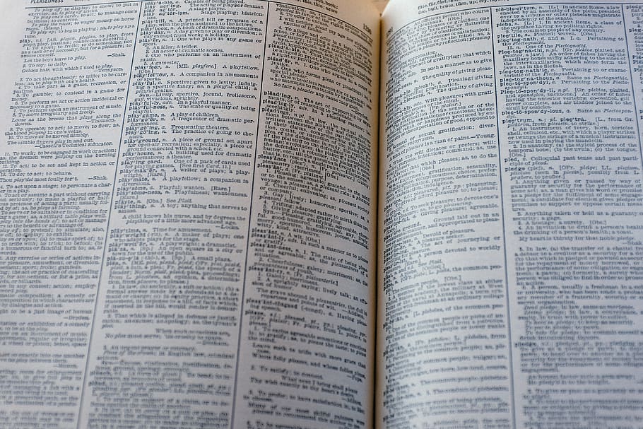 Dictionary page, concepts And Ideas, objects, book, bible, christianity HD wallpaper