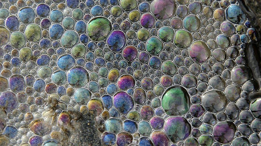 foam, bubble, sea, beach, background, full frame, backgrounds HD wallpaper