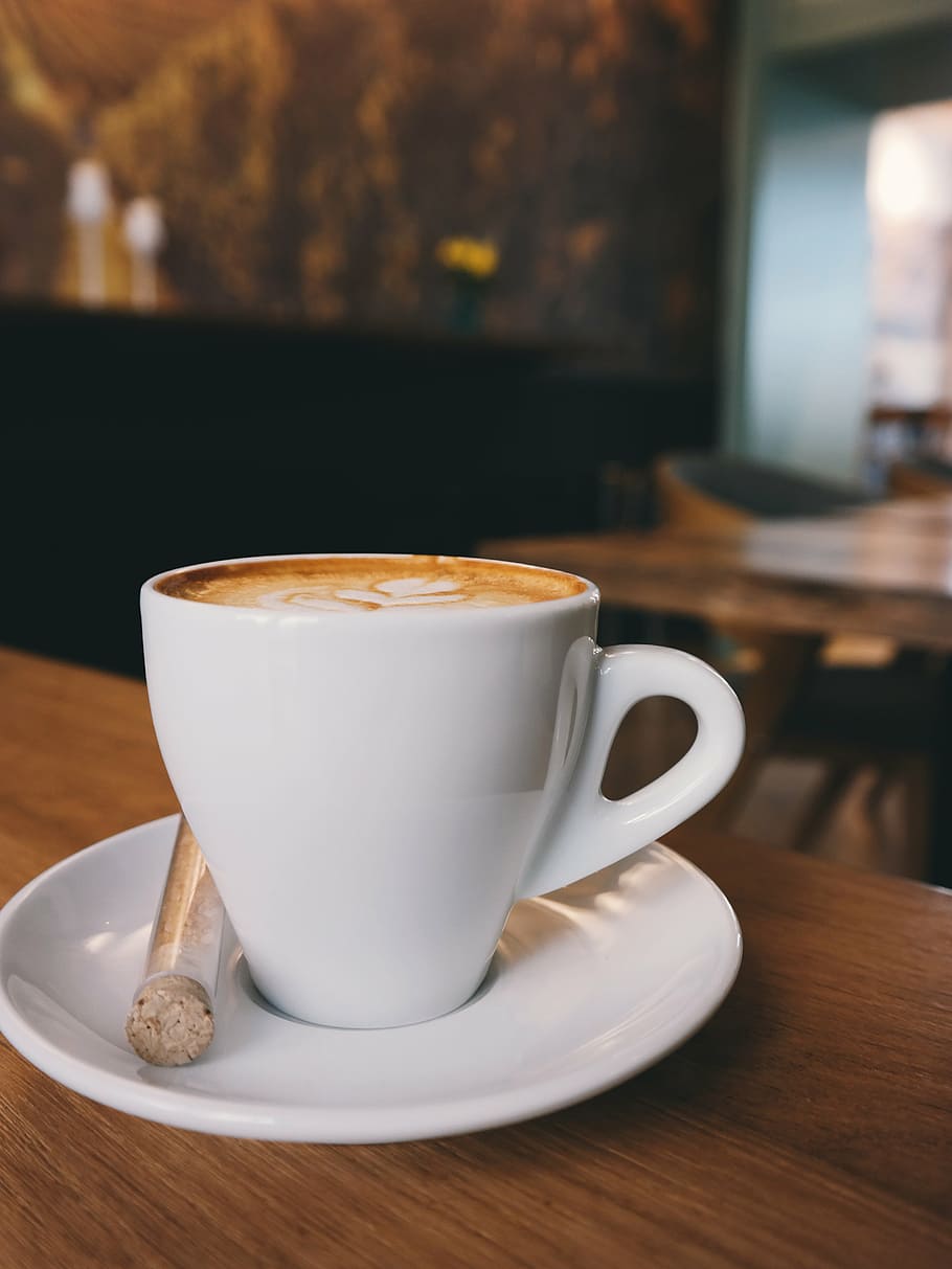 caffeine, cappuccino, coffee, cup, drink, espresso, mug, saucer HD wallpaper
