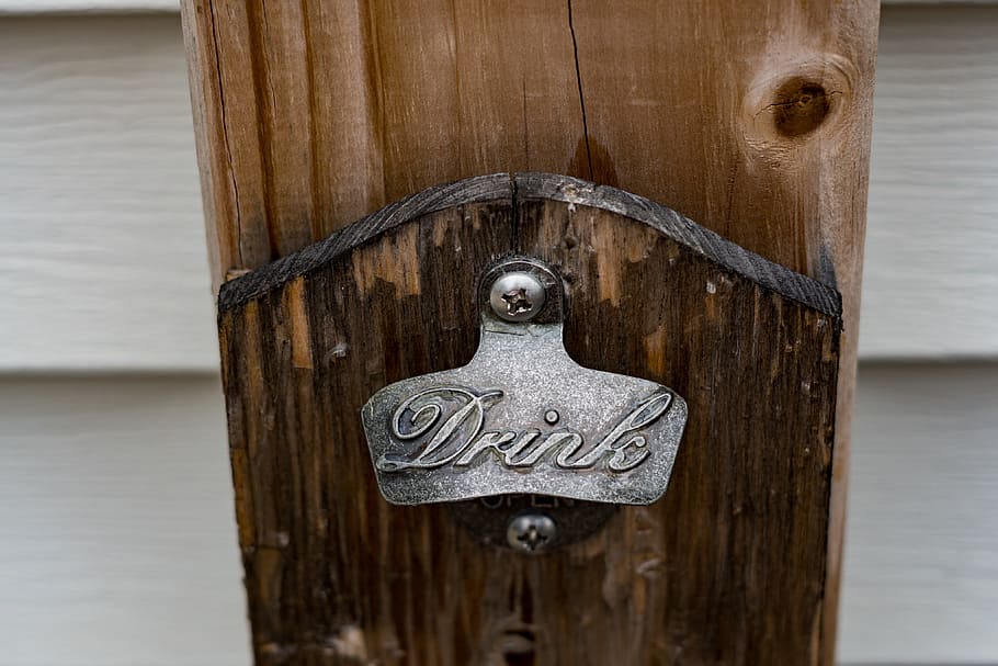 still, items, things, bottle, opener, wood, panel, decorative HD wallpaper