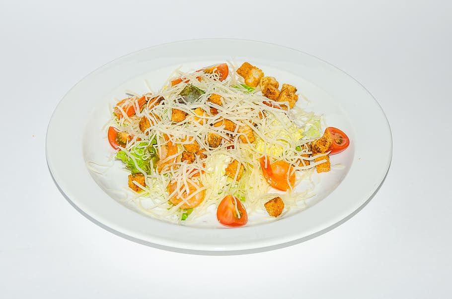 salad, useful, summer, appetizer, nutrition, dinner, dish, vegetables HD wallpaper