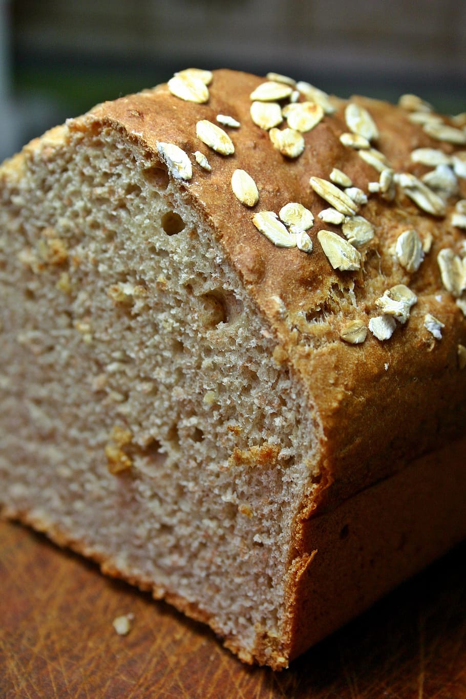 bread, spelled bread, spelt bread, oatmeal, pastries, baked goods HD wallpaper