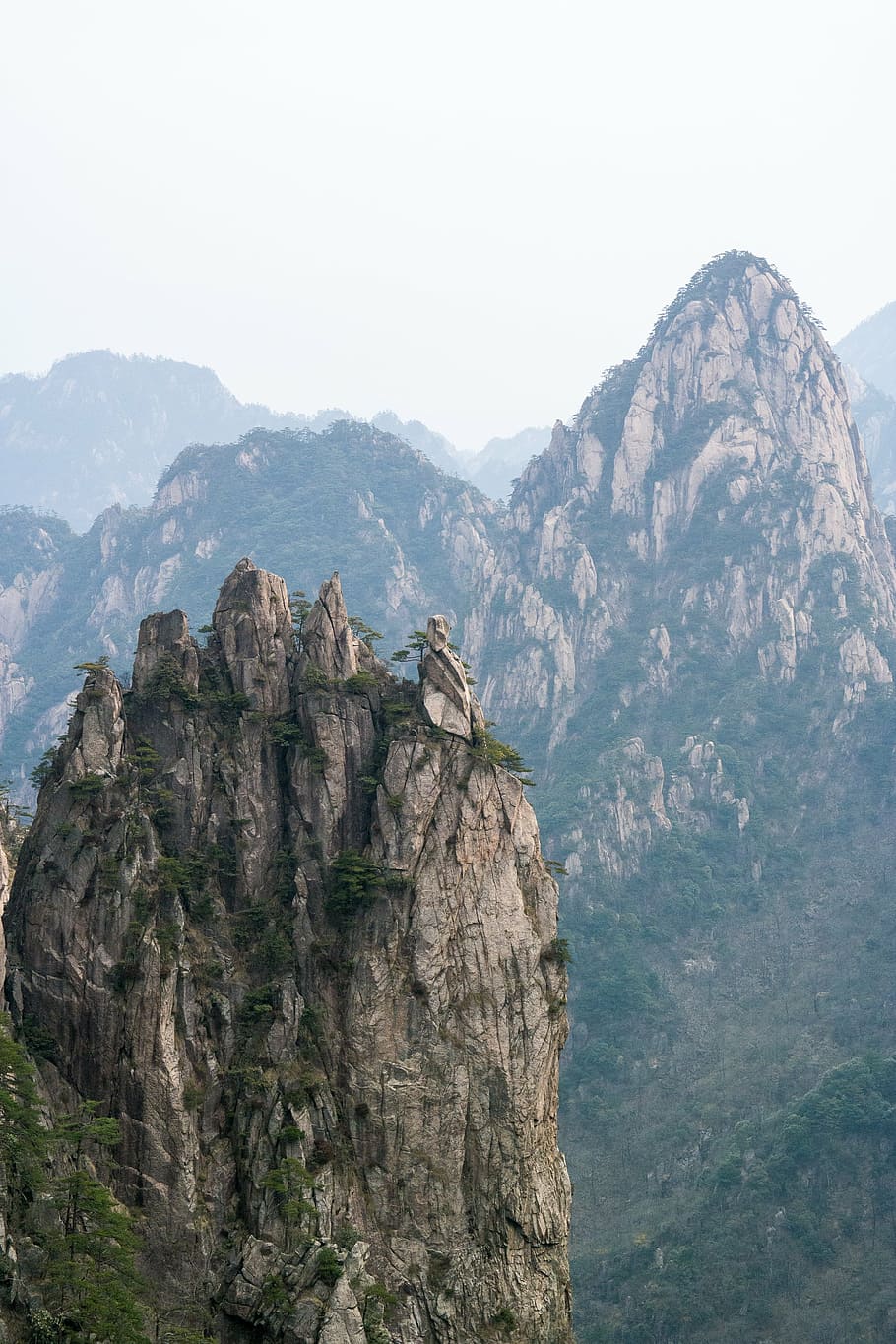 sulfuric acid, mountain, people's republic of china, rock, travel HD wallpaper