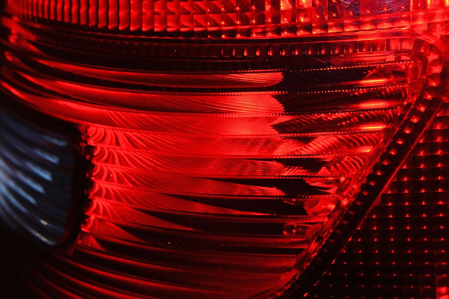 auto, back light, reflector, stop lamp, car tail light, skoda HD wallpaper