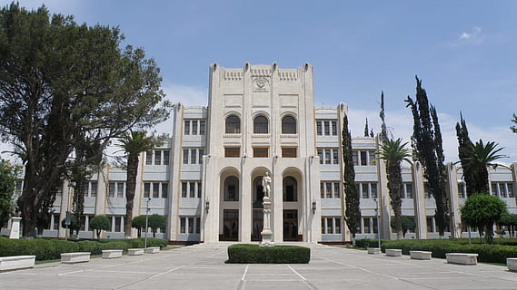 ateneo, school, saltillo, architecture, building exterior, built structure HD wallpaper
