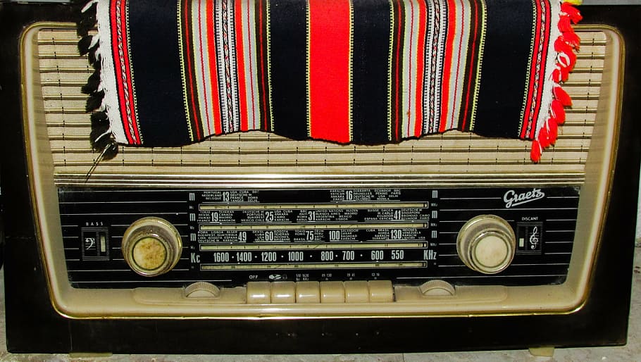 radio, retro, vintage, old, box, antique, retro styled, no people, HD wallpaper