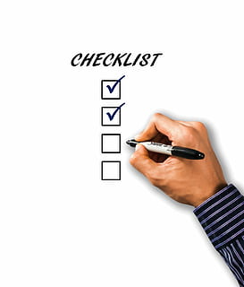 Checklist check box, hand, pen, business, writing, mark, questionnaire HD wallpaper