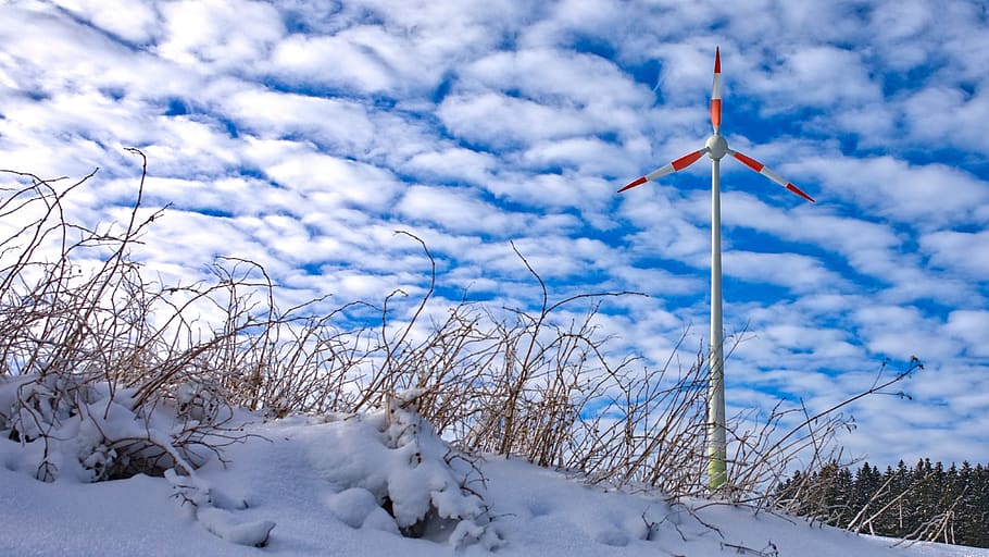 battery, bla, there, snow, winter, cold temperature, cloud - sky HD wallpaper
