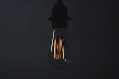 Closeup shot of a light bulb, food/Drink, technology, electric Lamp HD wallpaper