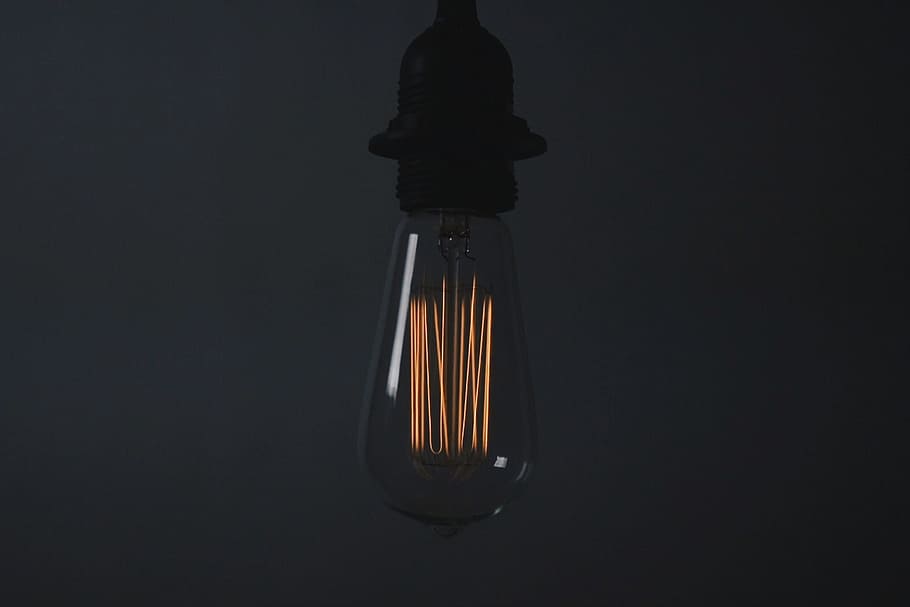 Closeup shot of a light bulb, food/Drink, technology, electric Lamp HD wallpaper