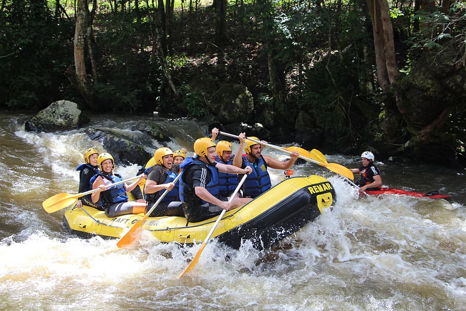 White Water Rafting in Barron river