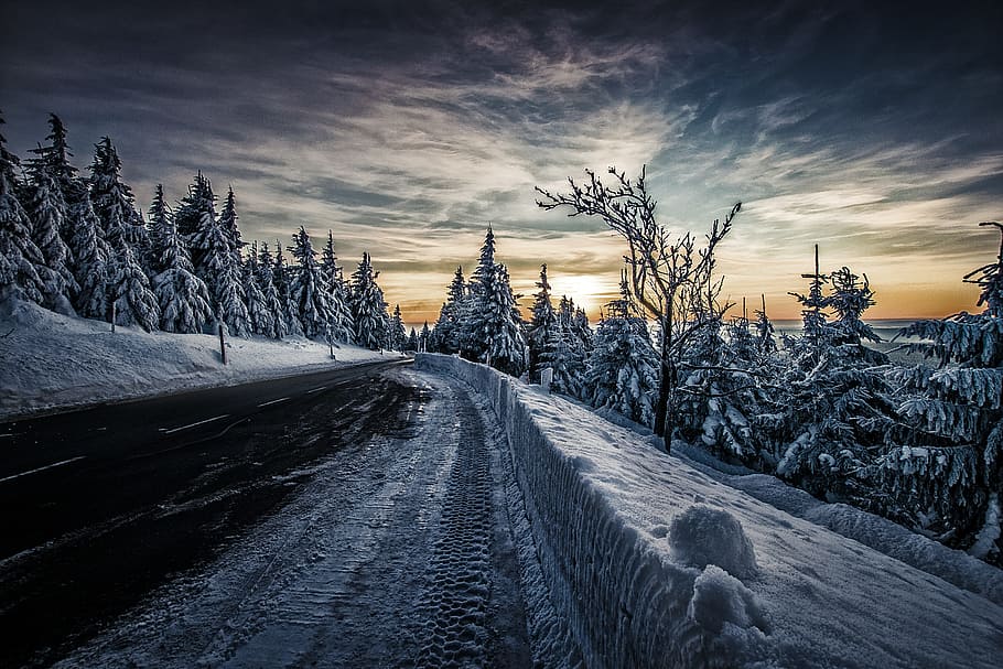 fichtelberg, winter, snow, wintry, cold, eiskristalle, white HD wallpaper