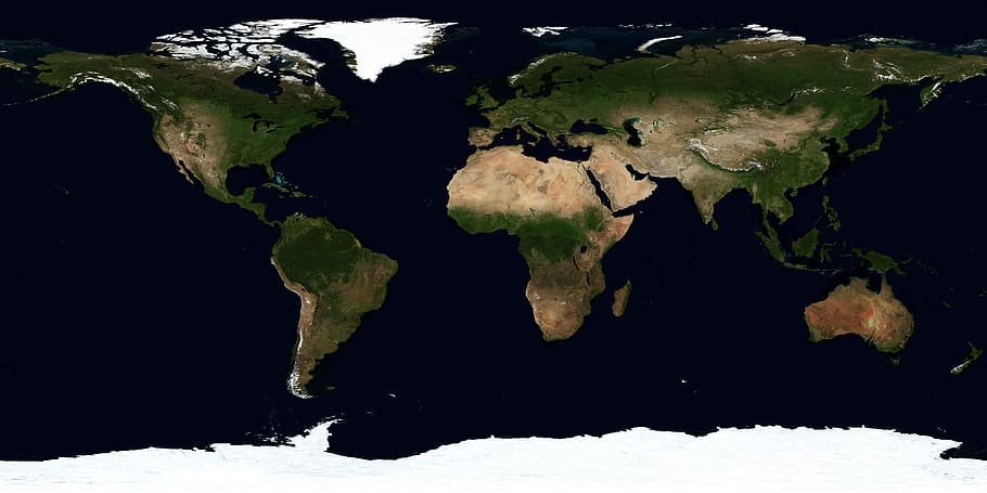 black, green, and brown map, earth, summer, july, continents HD wallpaper