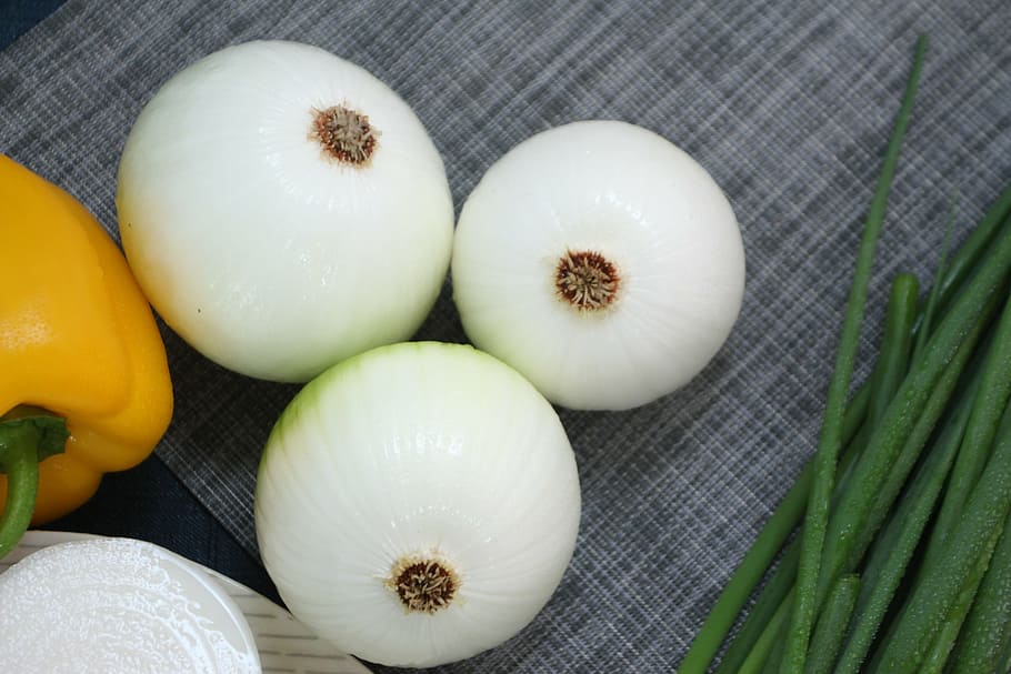 onion, green peppers, wave, vegetables, food, freshness, organic HD wallpaper