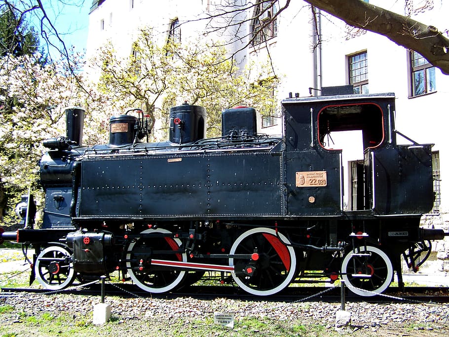 steam engine, old, rail, mode of transportation, rail transportation HD wallpaper