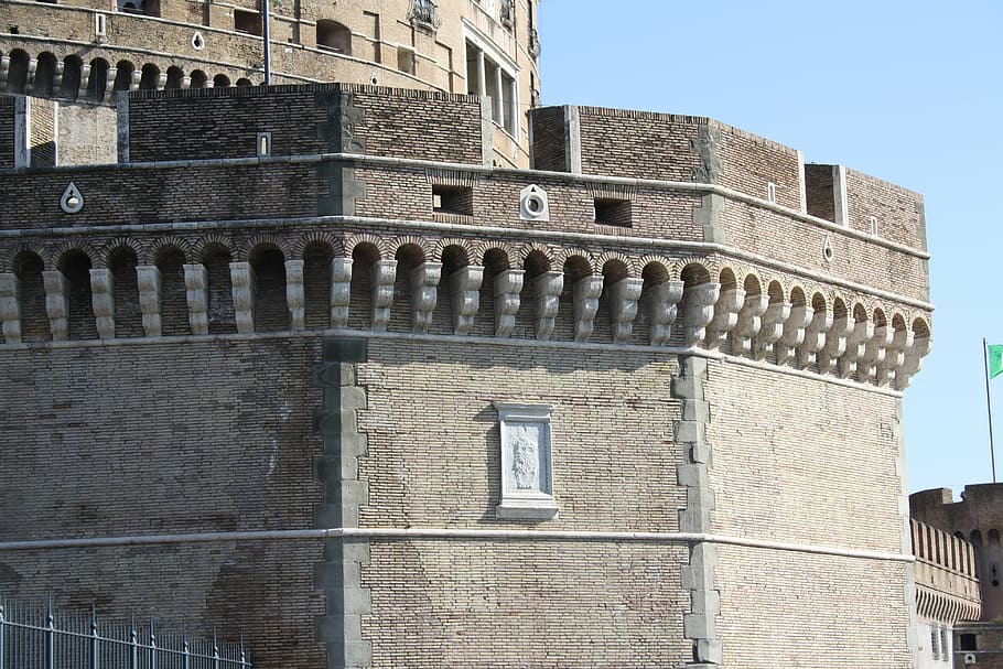 rome, castle, tower, architecture, built structure, building exterior HD wallpaper