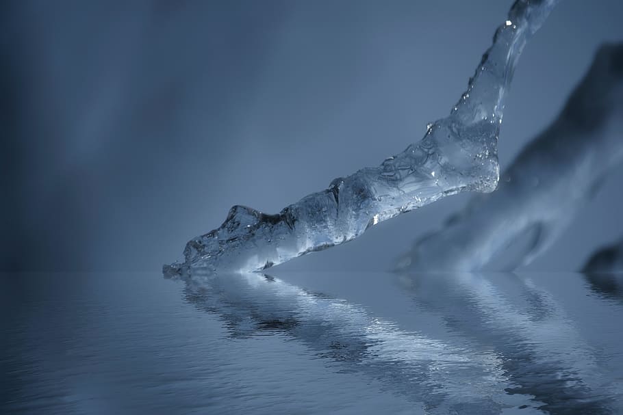 Ice, Icicle, Winter, Frozen, Cold, Blue, icefall, icy, cold temperature HD wallpaper