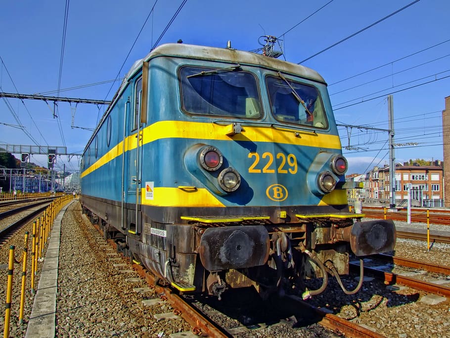 train, travel, transportation, train yard, railroad, railway HD wallpaper