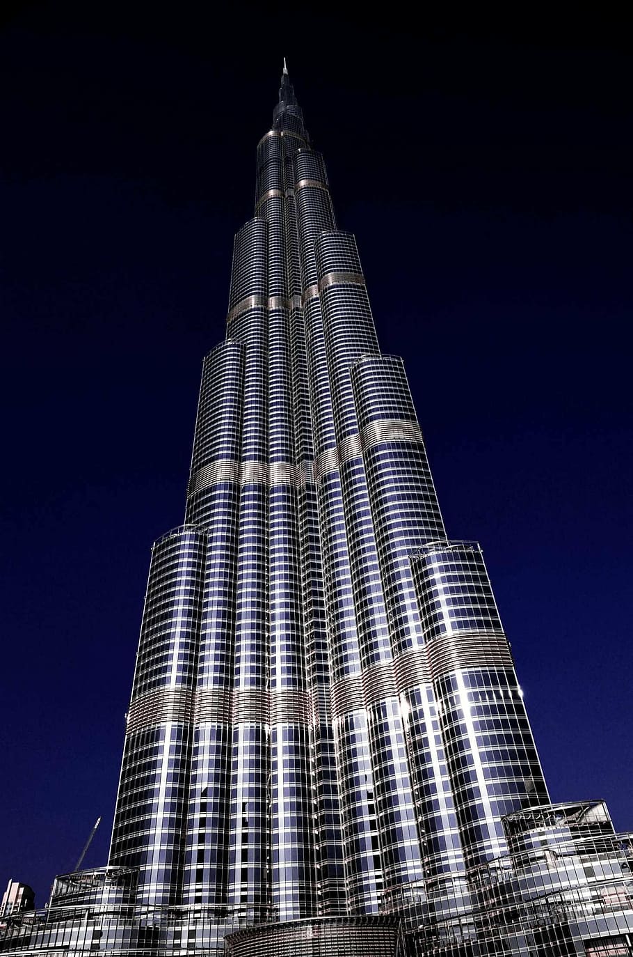 Burj Khalifa tower, dubai, skyscraper, u a e, architecture HD wallpaper
