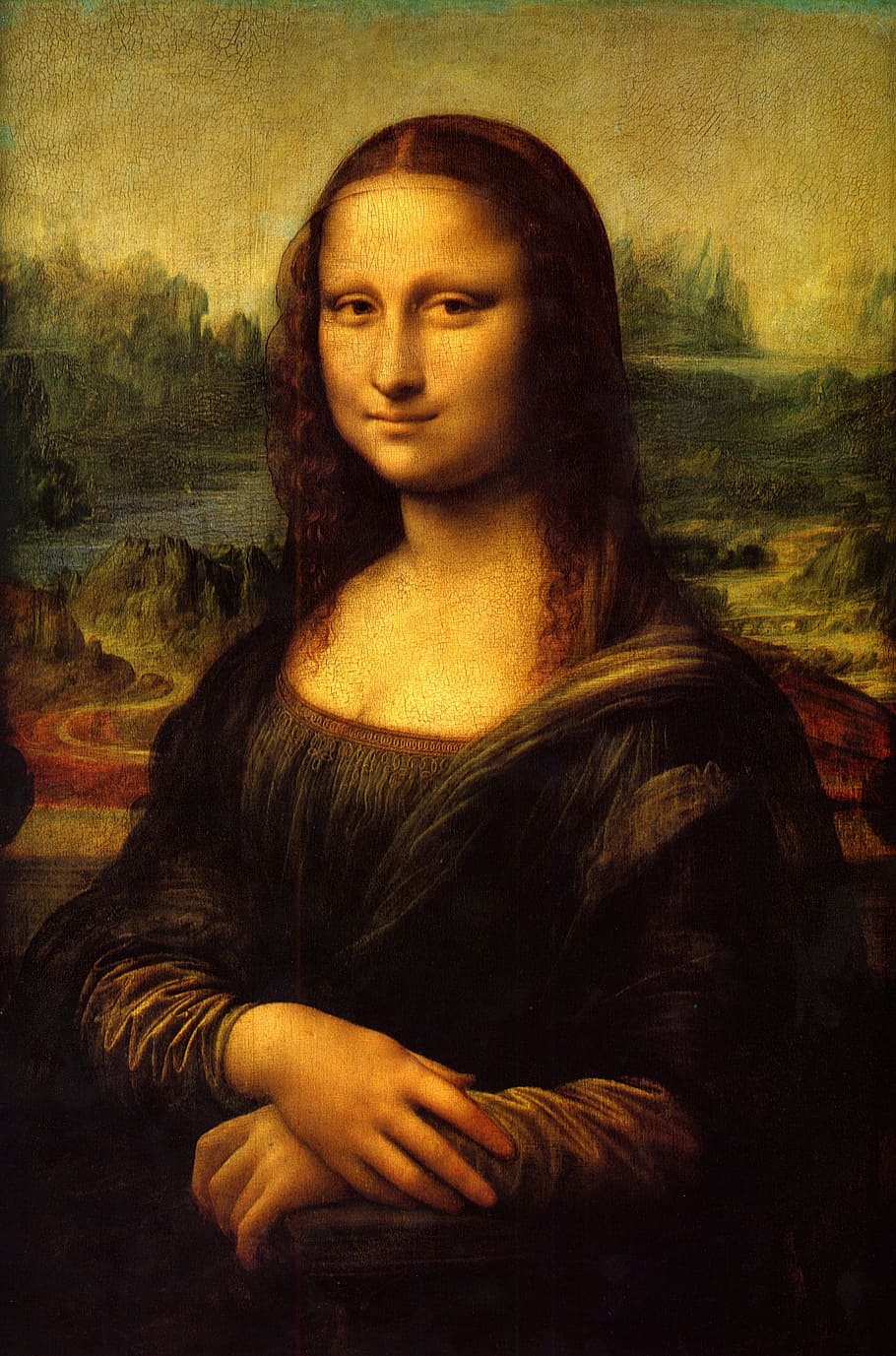 Mona lisa Leonardo Da vinci, painting, art, oil painting, artwork