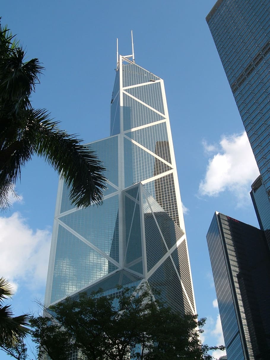 hong, kong, sky, skyscraper, architecture, office Building HD wallpaper