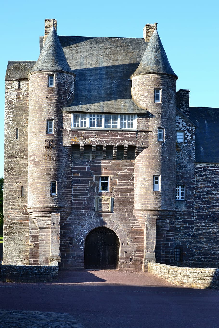 Château De Trécesson, Brocéliande, brittany, france, castle, HD wallpaper