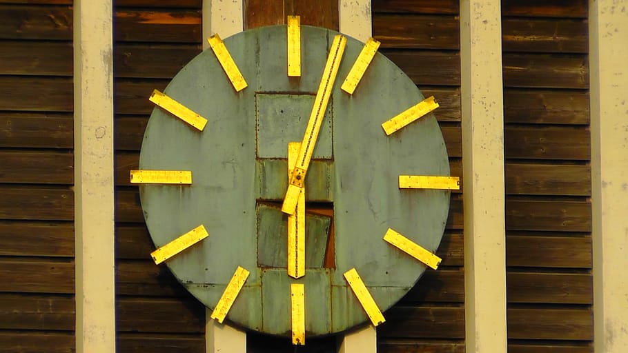 time, clock, clock tower, analog, church clock tower, analog clock HD wallpaper