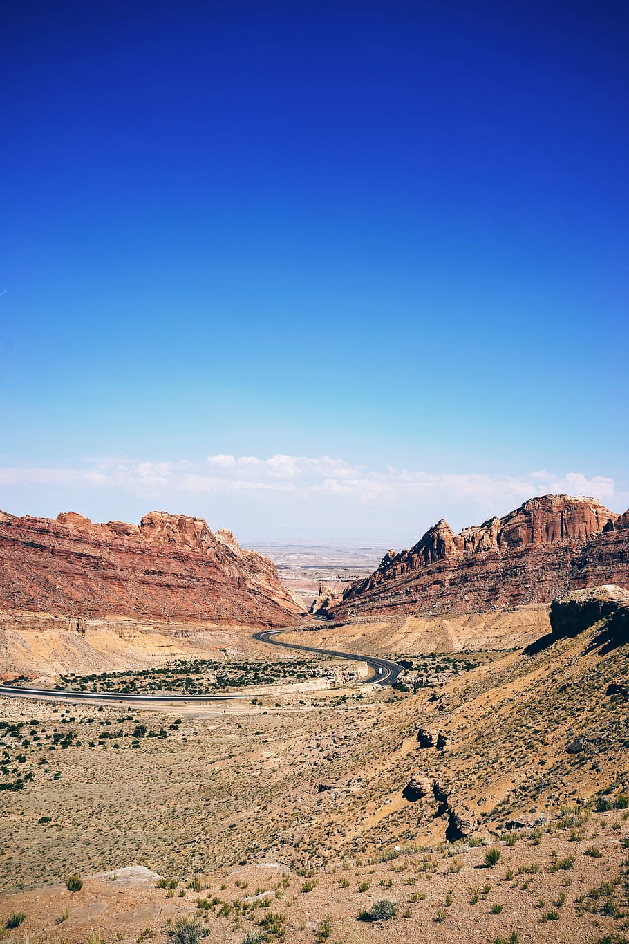 Grand Canyon, Arizona, road in between mountain, Valley highway, HD wallpaper