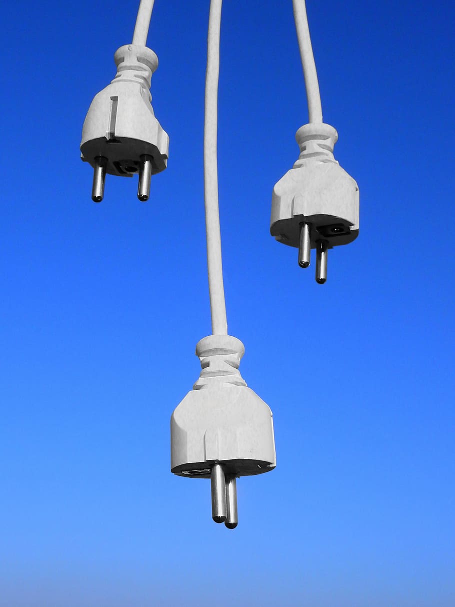 Plug, Cable, Line, Current, Energy, power line, electricity HD wallpaper