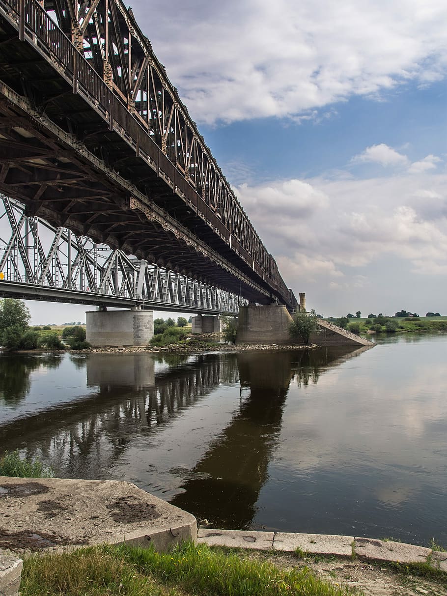 Tczew, Bridge, Monument, Wisla, bridge - man made structure HD wallpaper