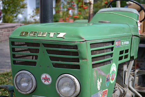 old tractor, deutz, vintage, oldtimer, farming, antique, agriculture HD wallpaper
