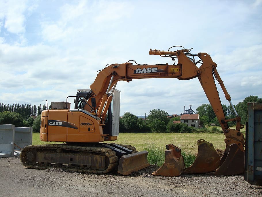 site, gear, backhoe loader, machinery, construction Industry HD wallpaper