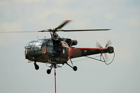 Helicopter, Chopper, Flight, aircraft, sky, aviation, rotor HD wallpaper