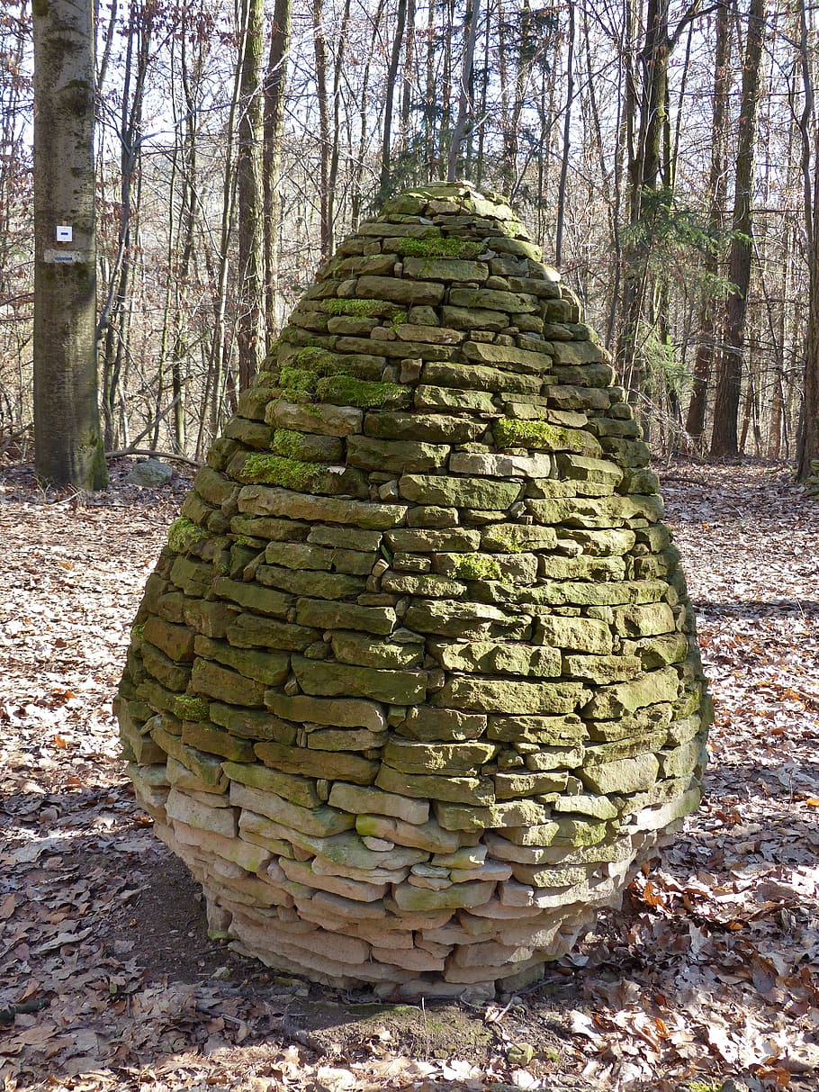 stones, stack tower, egg, easter, easter egg, happy easter HD wallpaper