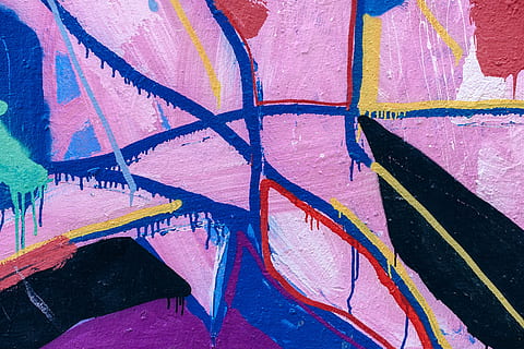 abstract painting, Graffiti Wall Background, texture, grunge HD wallpaper