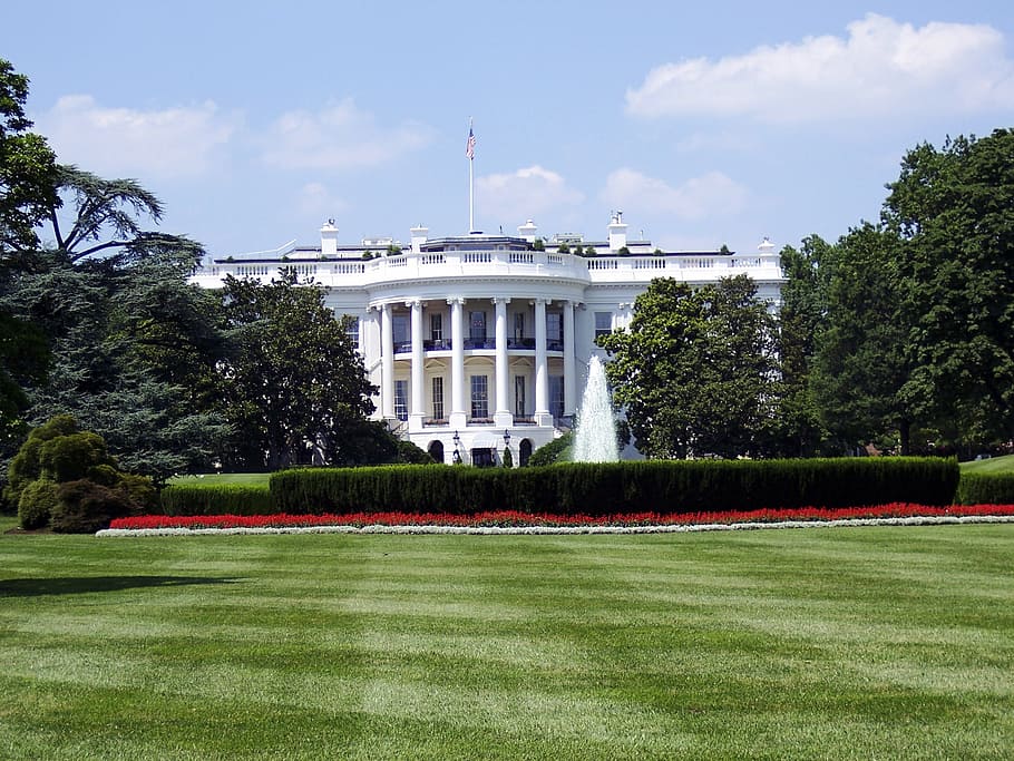 White House, Washington D.C., administration, architecture, building, HD wallpaper