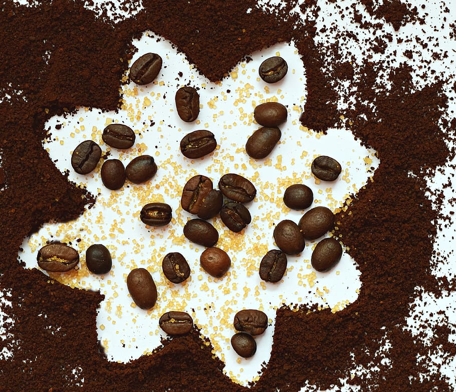coffee, beans, coffee bean, coffee beans, drink, brown, roasted HD wallpaper