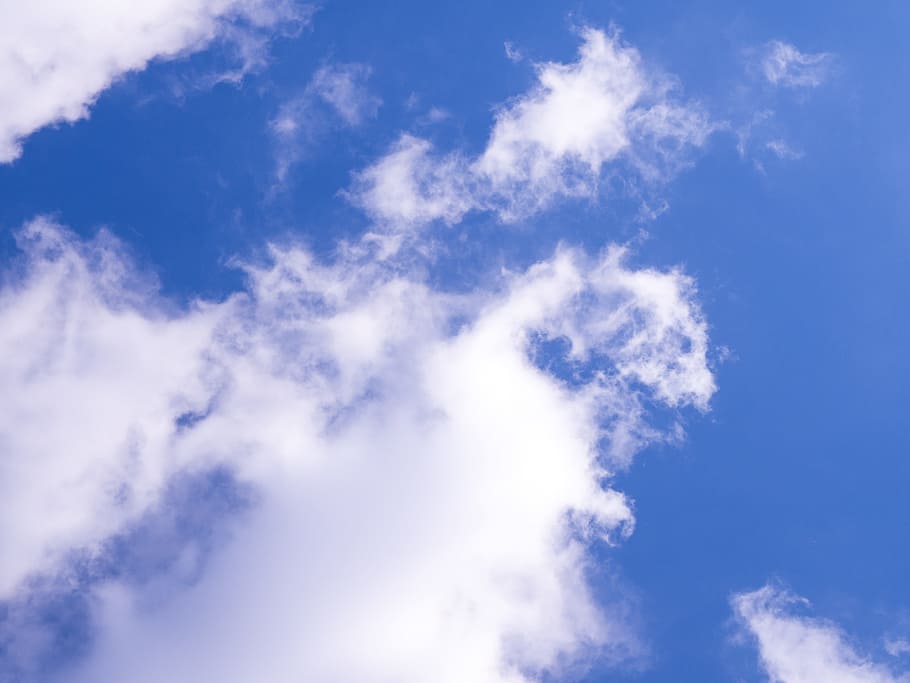 blue, sky, clouds, sunshine, summer, cloud - sky, beauty in nature HD wallpaper